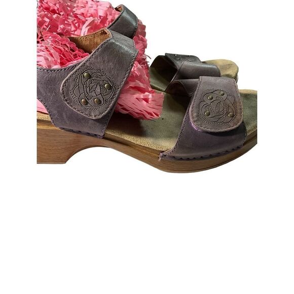 Dansko Purple Double Strap Sandals - Picture 11 of 13